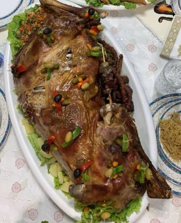 خروف محشي