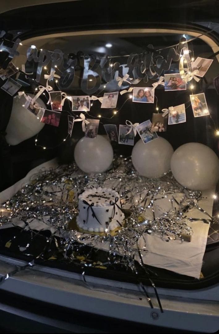 Birthday Car Decoration